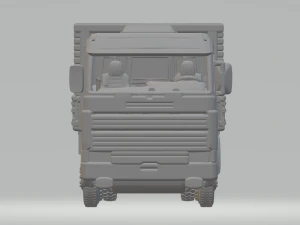 Scania 143 flatbed 3D Print Model