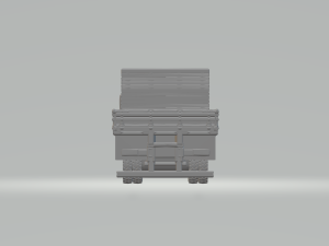Scania 143 flatbed Modelo de impresión 3D