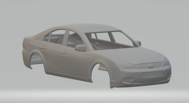 Мондео 3D Принт Модель .c4d .max .obj .3ds .fbx .stl .blend 