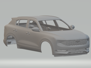 Qoros 7 3D Print Model