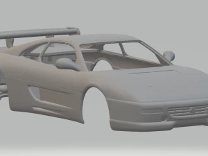 フェラーリ 355 レースカー 3Dプリントモデル