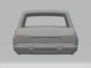 Peugeot 504 3D Print Model