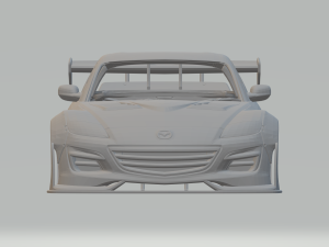 Mazda rx 8 rocket 3D 프린트 모델