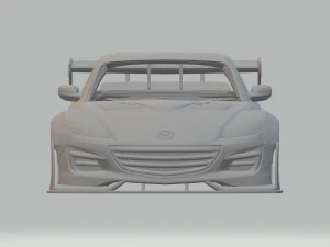 Mazda rx 8 rocket 3D Print Model
