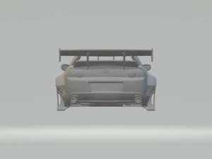 Mazda rx 8 rocket 3D Print Model