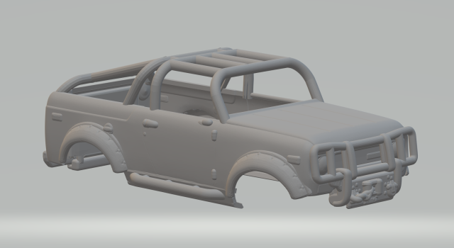 SCOUT CUSTOM Modelo de Impressão 3D .c4d .max .obj .3ds .fbx .stl .blend 