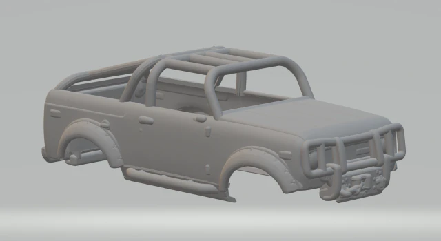 SCOUT CUSTOM 3D Print Model .c4d .max .obj .3ds .fbx .stl .blend