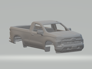 CHEVROLET SILVERADO 3Dプリントモデル