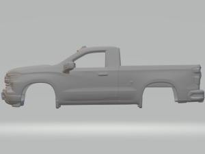 CHEVROLET SILVERADO 3Dプリントモデル