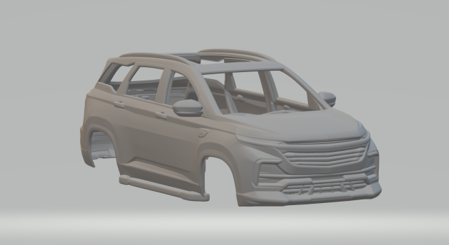 Chevrolet captiva Modello di stampa 3D .c4d .max .obj .3ds .fbx .stl .blend 