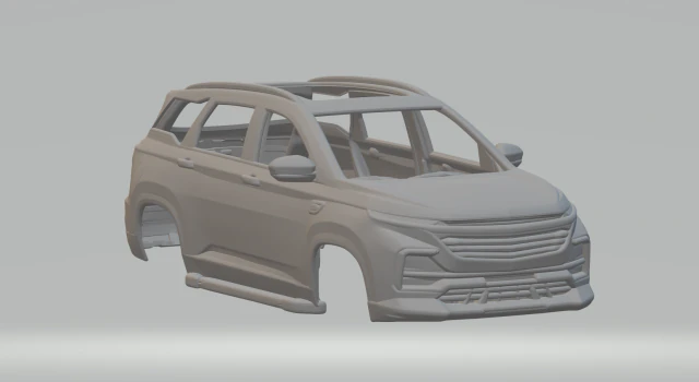 Chevrolet captiva 3D Print Model .c4d .max .obj .3ds .fbx .stl .blend