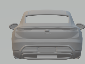 Porsche macan 3Dプリントモデル