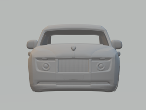 Boat tail car 3D Baskı Modeli