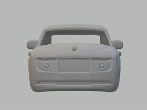 Boat tail car 3D Print Model