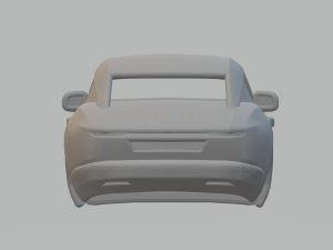 Boat tail car 3D Baskı Modeli