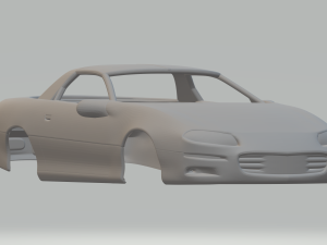 Camaro mk4 3D Baskı Modeli