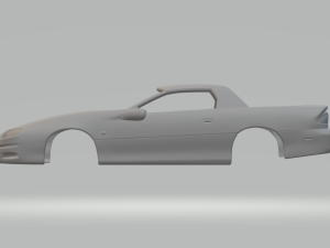Camaro mk4 3D 프린트 모델