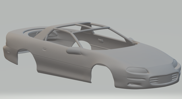 Camaro mk4 targa open 3D Baskı Modeli .c4d .max .obj .3ds .fbx .stl .blend 