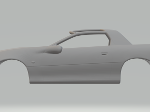 Camaro mk4 targa open 3D Baskı Modeli