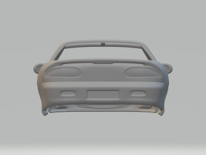Camaro mk4 targa open 3D Baskı Modeli