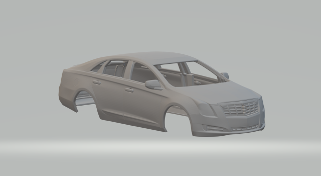 Cadillac xts Modèles 3D en vedette .c4d .max .obj .3ds .fbx .stl .blend 