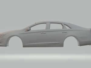 Cadillac xts Modèles 3D en vedette