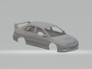 Lancer evo 3D Print Model