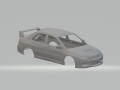 Lancer evo 3D Print Model