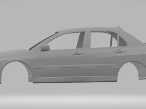 Lancer evo 3D Print Model