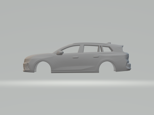 Opel astra wagon 3D 打印模型