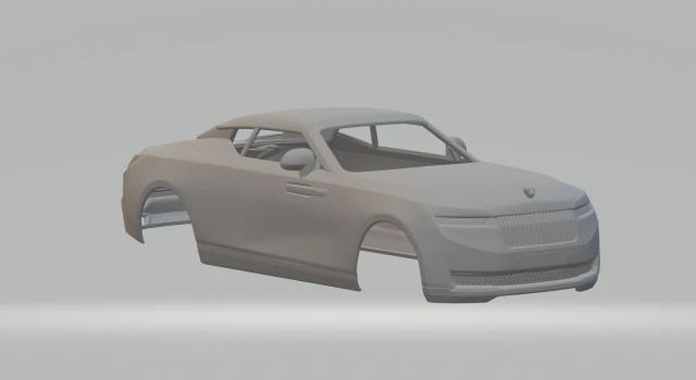 Droptail 3D Print Model .c4d .max .obj .3ds .fbx .stl .blend 