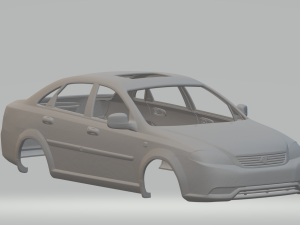 Daewoo Gentra 3D 프린트 모델