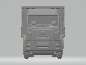 CARGO 8X4 FLATBED Modelo de Impressão 3D