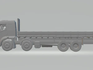 CARGO 8X4 FLATBED 3D Print Model