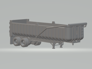 TRAILER FRUEHAUF DUMPER Modelo de impresión 3D