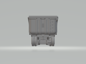 TRAILER FRUEHAUF DUMPER 3D 打印模型