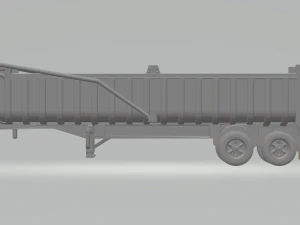 TRAILER FRUEHAUF DUMPER 3D Print Model