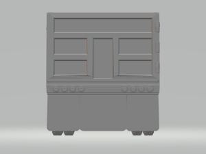 TRAILER FRUEHAUF DUMPER 3D 打印模型