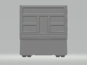 TRAILER FRUEHAUF DUMPER 3D Print Model
