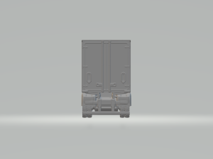 VOLKSWAGEN COSTELLATION 8X4 BOX 3D प्रिंट मॉडल
