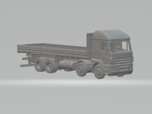 Iveco 8x4 3D 프린트 모델