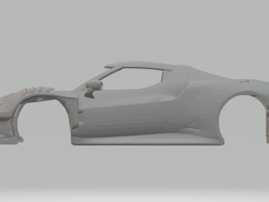 Ferrari 296 gt race car 3D Принт Модель