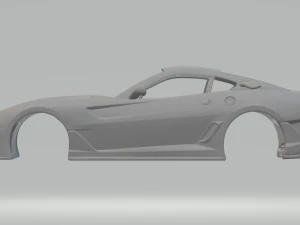 Ferrari 599xx 3D Print Model