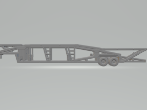 Transport trailer usa sun valley Modello di stampa 3D