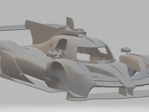 VANWALL VANDERVELL 680 3Dプリントモデル