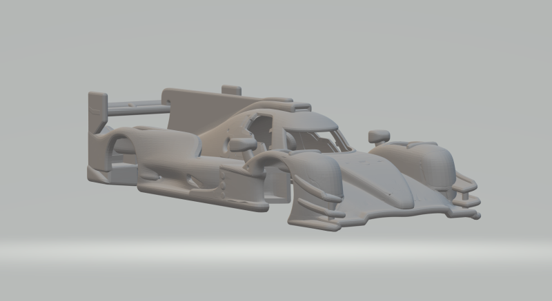 Oreca 07 Model Cetak 3D .c4d .max .obj .3ds .fbx .stl .blend 
