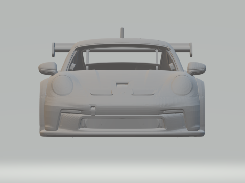 PORSCHE 911 992 CUP Modello di stampa 3D