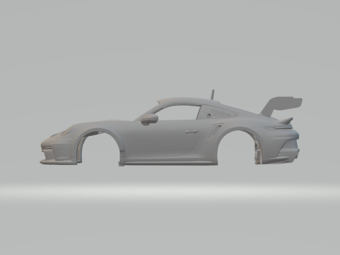 PORSCHE 911 992 CUP Modello di stampa 3D