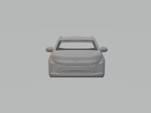 Renault e-scenic Modello di stampa 3D