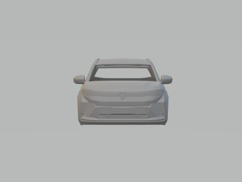Renault e-scenic 3D Print Model